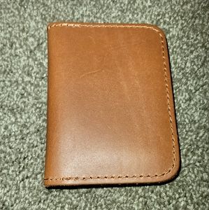 Portland Leather Honey Bifold Wallet